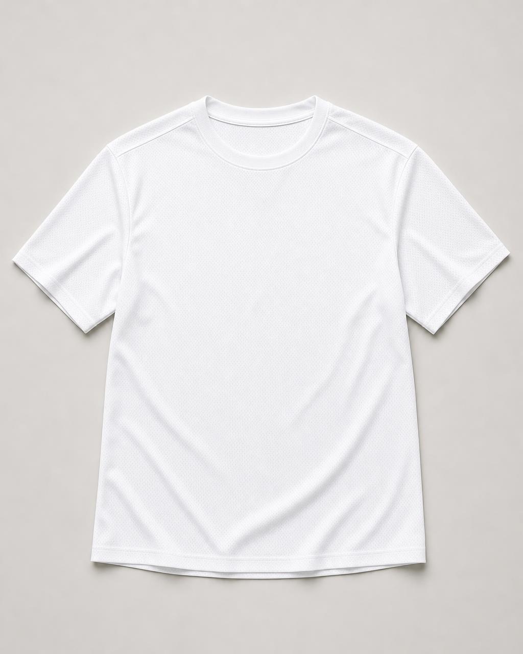 Plain moisture-wicking polyester t-shirt (blank), photo 2