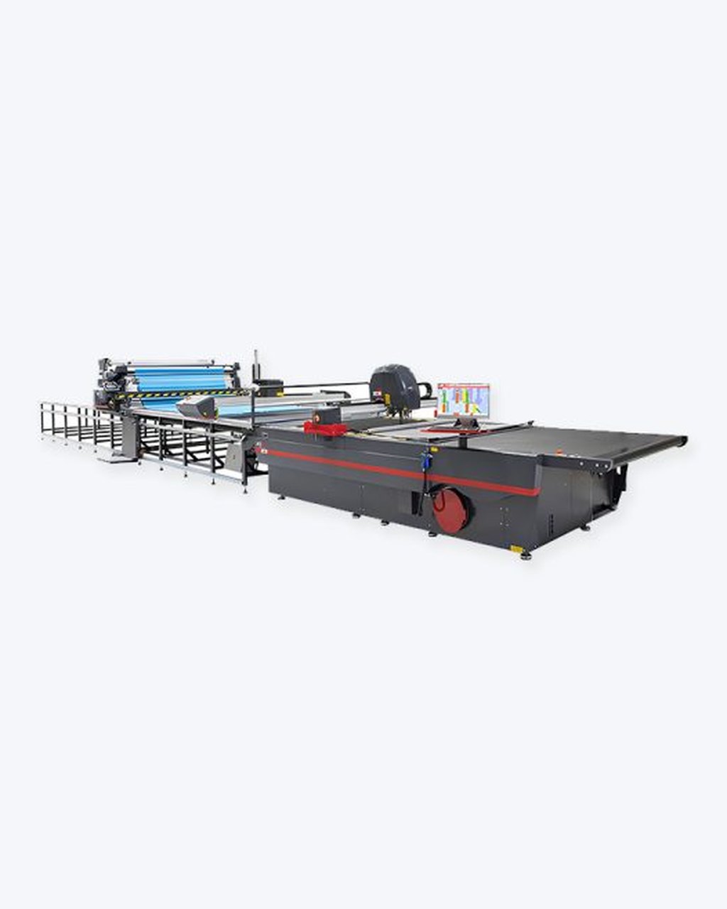 Automatic CNC fabric cutting machine, photo 2