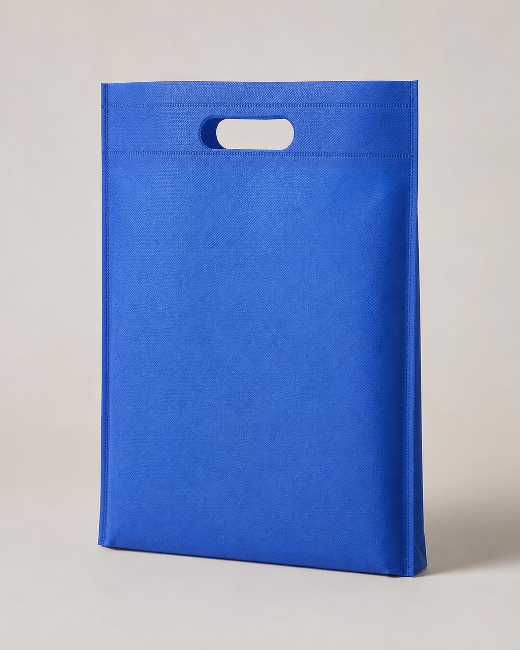 Non-woven PP carry bag, D-cut or loop handle (blank), photo 2