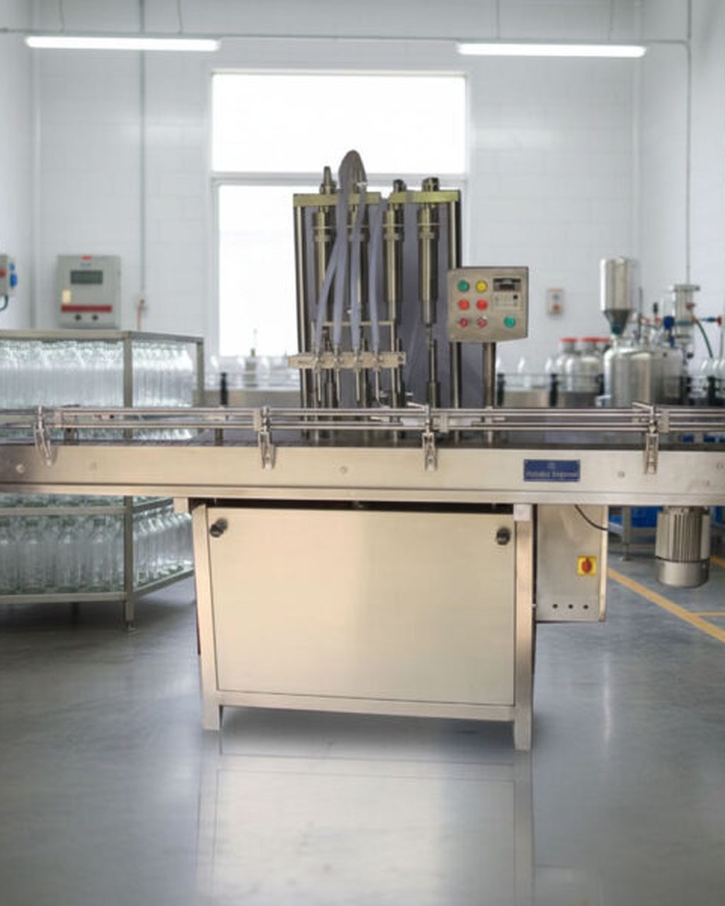 Liquid bottle filling machine, photo 2