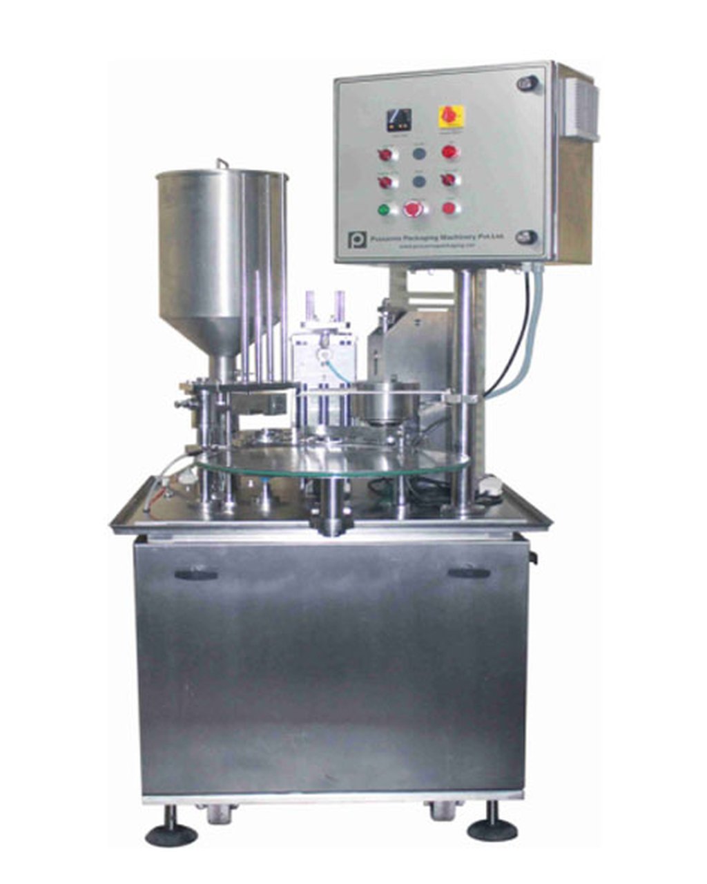 Cup filling and sealing machine (cup and tray sealer), photo 2