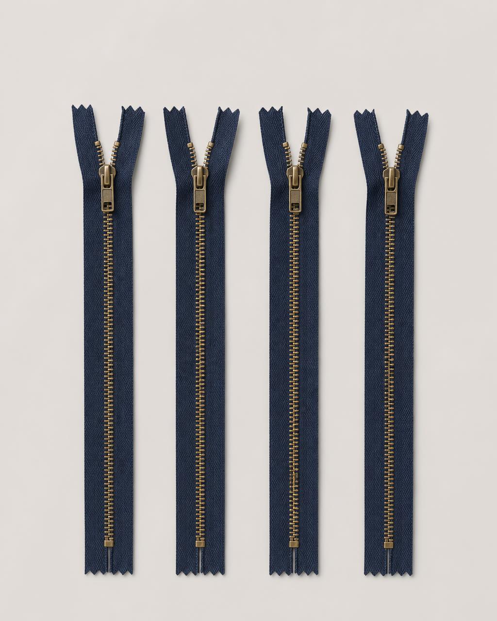 Metal zipper, photo 2