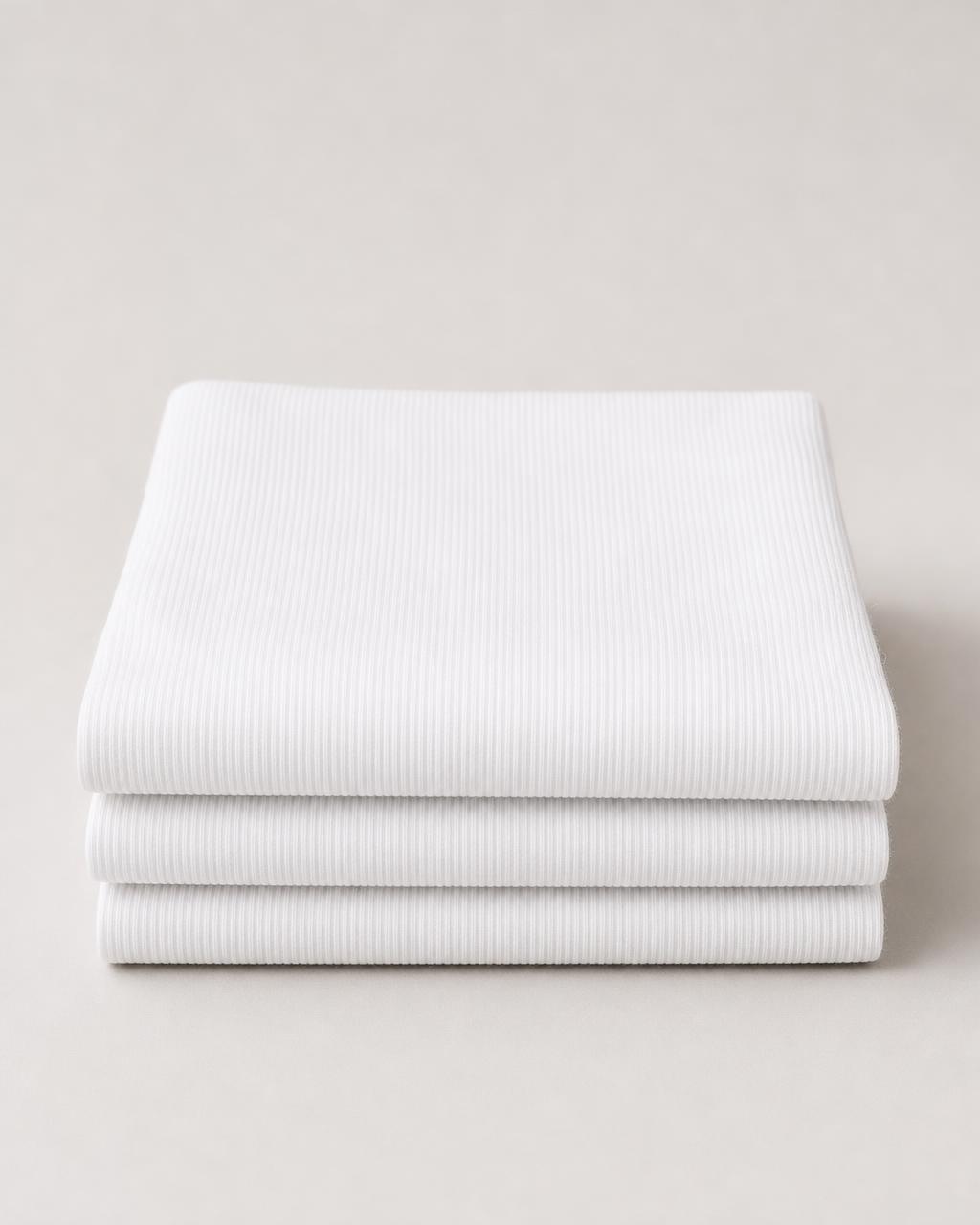 Cotton rib knit fabric