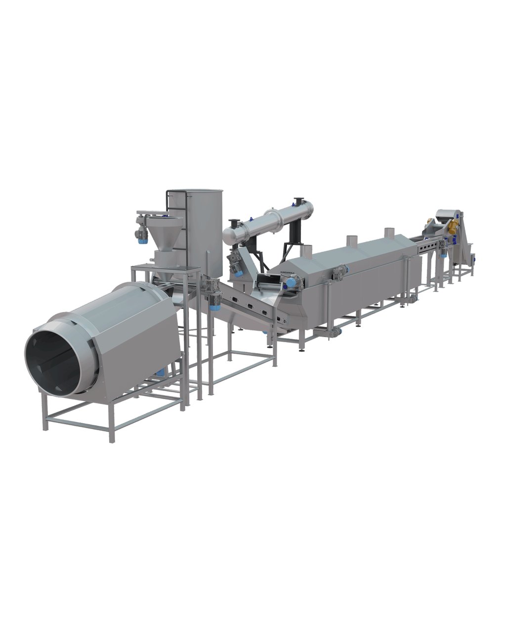 Potato chips making line, photo 2